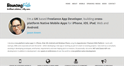 Desktop Screenshot of bouncingfish.com